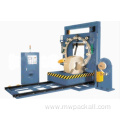 PLC controlled PVC pipe stretch packaging machine